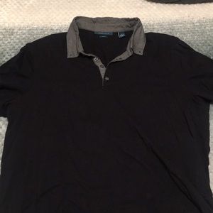 Men’s black polo Perry’s Ellis